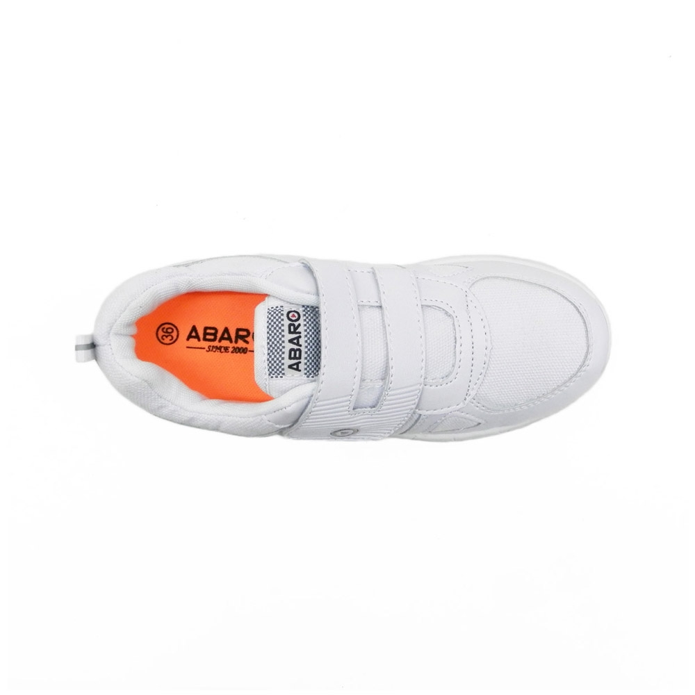 canvas school shoes white